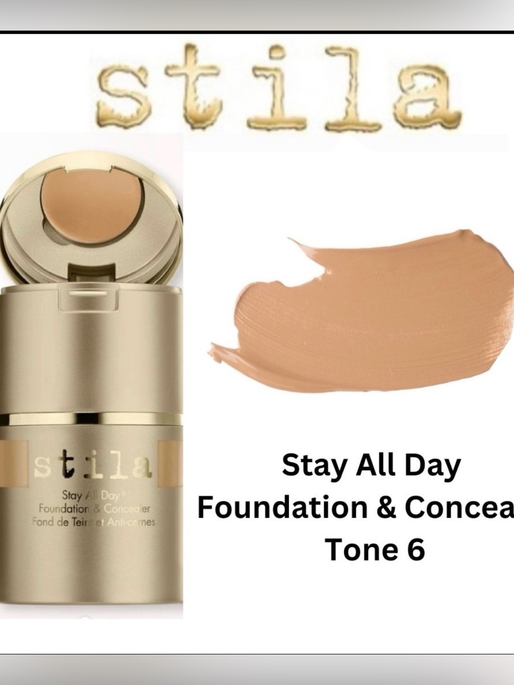 stay all day foundation & concealer shade Tone 6